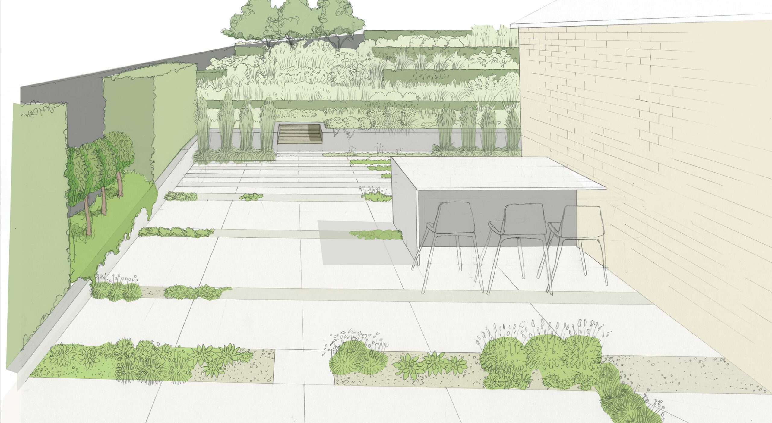 Garden Design & Build, Canterbury - Oakleigh Manor